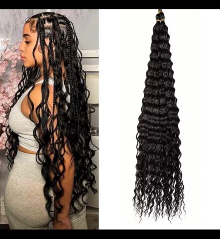 hair synthetic deep wave curl