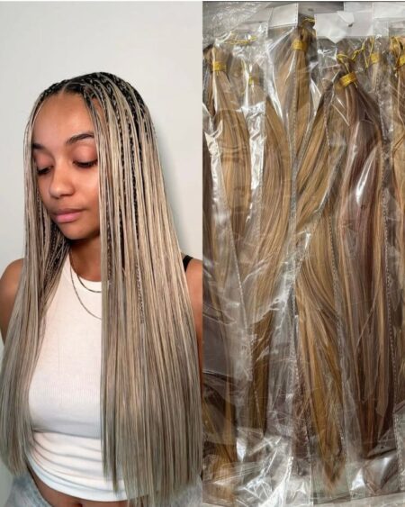 Bone straight hair